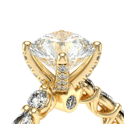 LUMINO_806RD4_5X25_14K_YELLOW_GOLD_ROUND Verragio