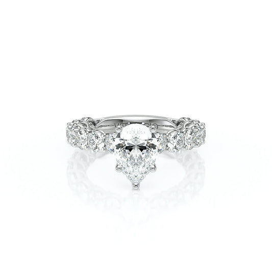 LUMINO_801PSD4_35_14K_WHITE_GOLD_PEAR Verragio