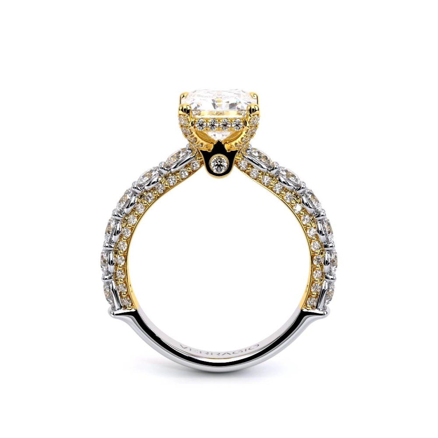 COUTURE_0489EM30_14K_TWO_TONE_EMERALD Verragio