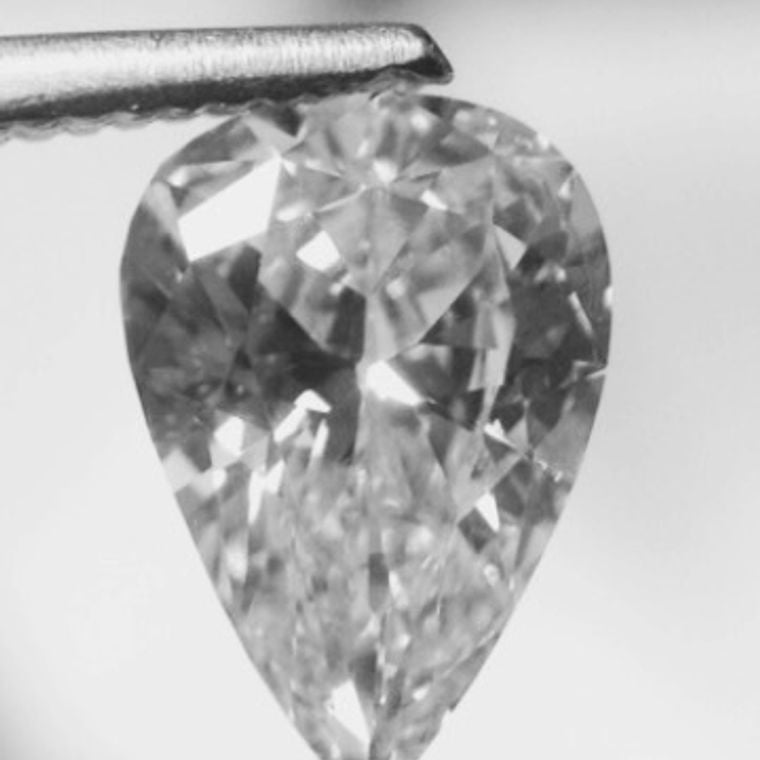 Pear, 0.77 Ct, G, SI1