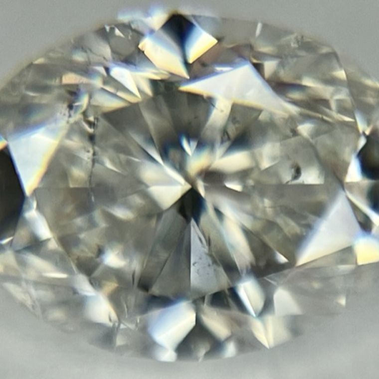 Oval, 0.96 Ct, G, SI2