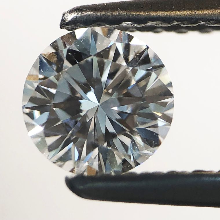 Round, 0.51 Ct, D, SI2, Good Cut Diamond
