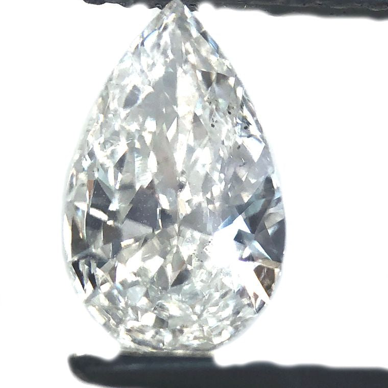Pear, 0.71 Ct, E, SI1