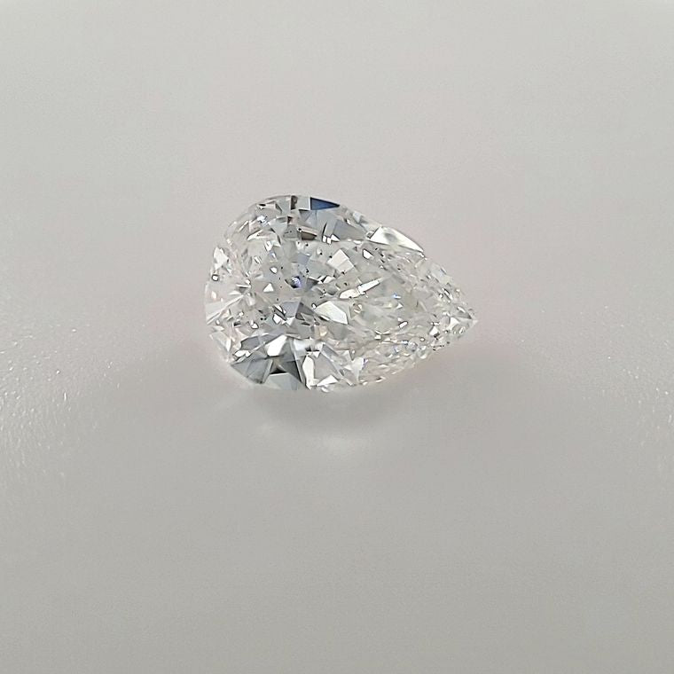 Pear, 0.92 Ct, F, SI1