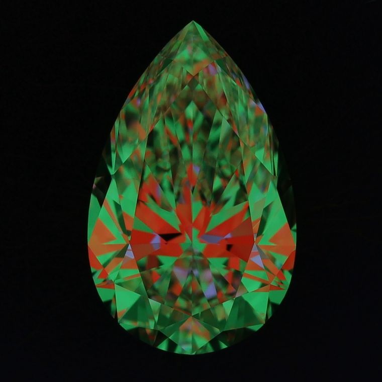 Pear, 1.02 Ct, D, VVS1